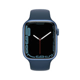 Apple Watch Series 7 GPS, 45mm Blue Aluminium Case with Abyss Blue Sport Band - Used